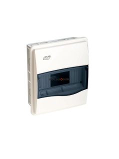   ORO süllyesztett kiselosztó, 8 modulos, füst ajtóval, PEN sínnel, fehér, IP40 - IDE ELECTRIC