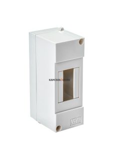   COMBI kismegszakító tokozat, 2 modulos, ajtó nélkül, fehér, IP40 - IDE ELECTRIC