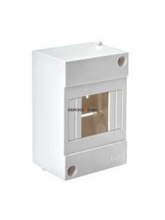   COMBI kismegszakító tokozat, 4 modulos, ajtó nélkül, fehér, IP40 - IDE ELECTRIC
