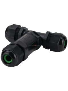  Tömítőszelencés kábeltoldó, T-elágazó, 0.5-4 mm2, IP68, MG-25, 5P - TRACON