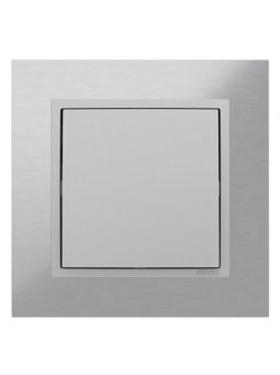 METALLO alumínium fedőlap, inox keret (TIA)